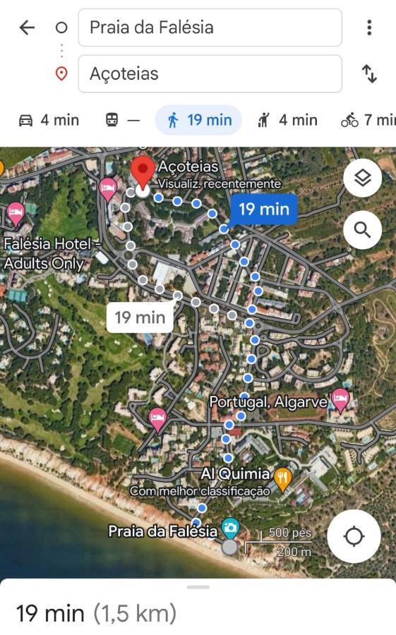 Casinha nas Açoteias Olhos de Agua (Albufeira) Exterior foto